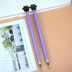 2pcs Cartoon Bear Palm Cutless Graphene Children's Metal Pencil