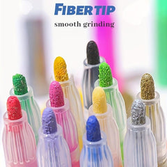 8pcs 3D Nail Art Pens Set Acrylic Paint Marker Set for Manicure DIY