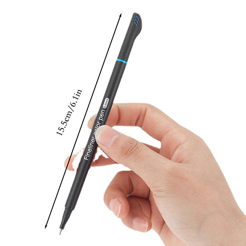 Watercolor Hook Line Pen Painting Set - 100 Colors Gel Pen Needle Pen Stroke Pen