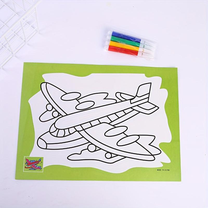 Children's Watercolor Painting Drawing Board
