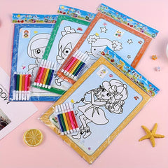 Children's Watercolor Painting Drawing Board