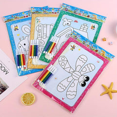 Children's Watercolor Painting Drawing Board