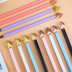 2PCS Eternal Pencil Infinity Graffiti Student Replaceable Gift Pen