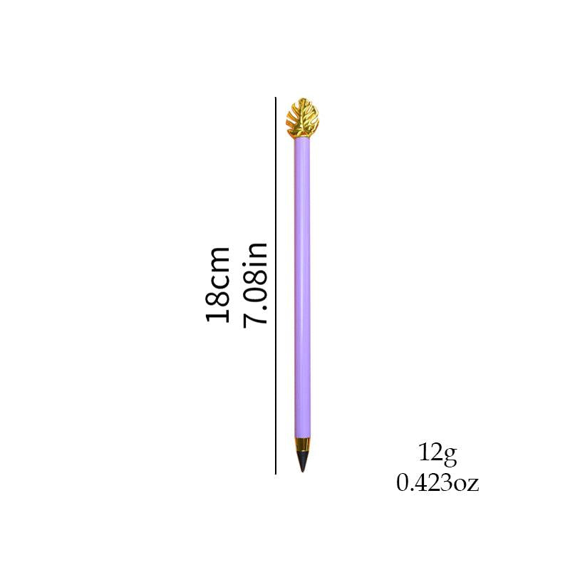 2PCS Eternal Pencil Infinity Graffiti Student Replaceable Gift Pen