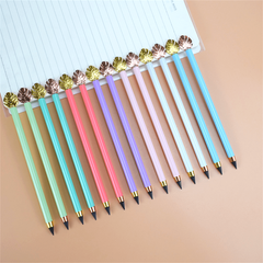2PCS Eternal Pencil Infinity Graffiti Student Replaceable Gift Pen