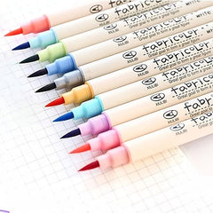 10pcs Soft Tip Brush Pen Set for Calligraphy & Art Projects