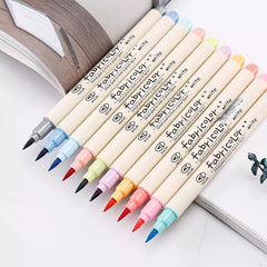 10pcs Soft Tip Brush Pen Set for Calligraphy & Art Projects
