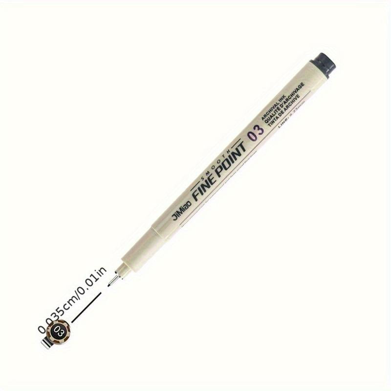 0.35mm Art Drawing Pen Waterproof Needle Tube Pen