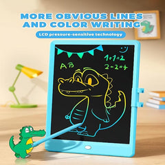 Colorful Toddler Doodle Board 25.4cm Writing Tablet