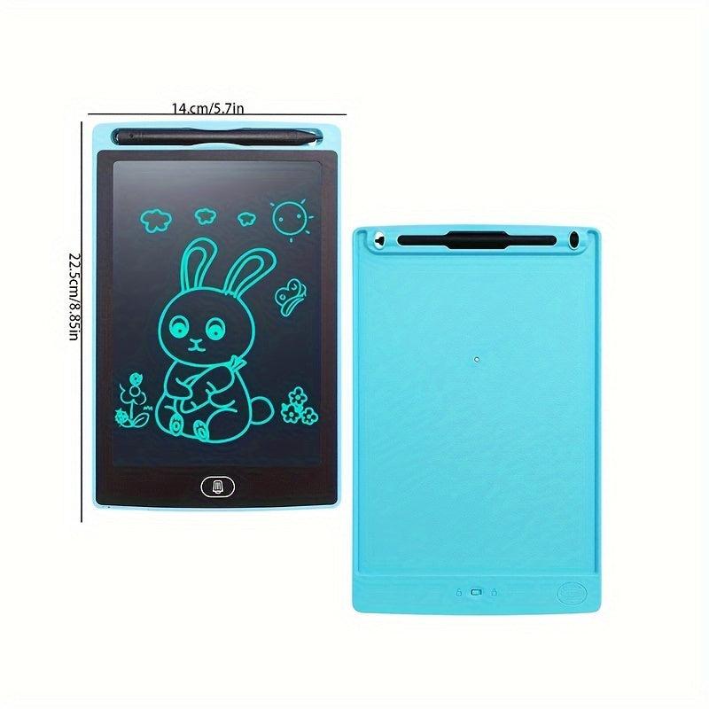Colorful Toddler Doodle Board 25.4cm Writing Tablet