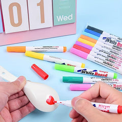 12-Color Water Painting Pens Spoon Set Magic Floating Pens Erasable Whiteboard