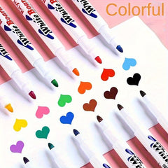 12-Color Water Painting Pens Spoon Set Magic Floating Pens Erasable Whiteboard