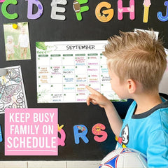 Kids Drawing Board Erase 2 Refrigerator Stickers 5 Pens Random