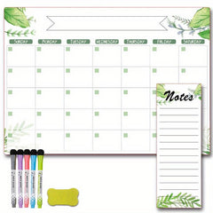 Kids Drawing Board Erase 2 Refrigerator Stickers 5 Pens Random