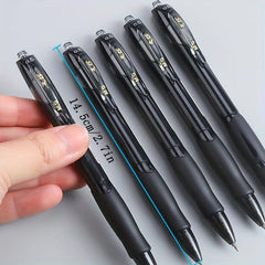 6pcs Classic Press Gel Pens Office Nursing Business Pens