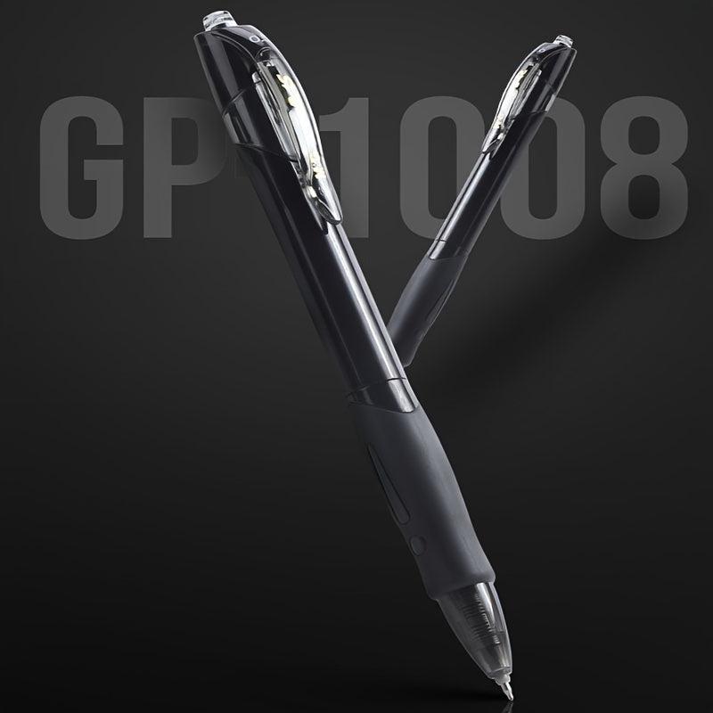 6pcs Classic Press Gel Pens Office Nursing Business Pens