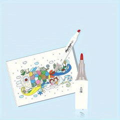 60 Color Watercolor Pens Set, Non-toxic Double Ended Markers