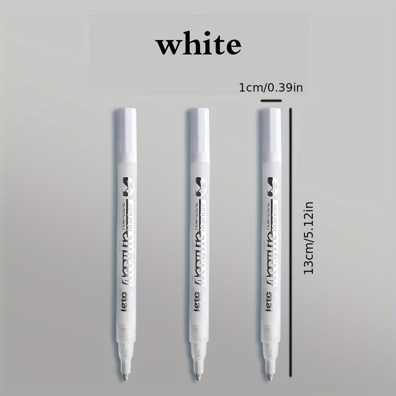 Acrylic Marker Waterproof Quick Drying DIY Painting Shoes Graffiti Pen