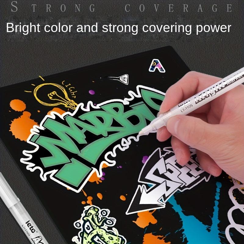 Acrylic Marker Waterproof Quick Drying DIY Painting Shoes Graffiti Pen