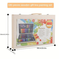 180pcs Painting Set Washable Watercolor Art Crayon