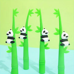 2pcs 0.5mm Panda Gel Ink Pens Animal Stationery