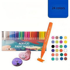 Water Powder Acrylic Marker Pen Set for DIY Painting