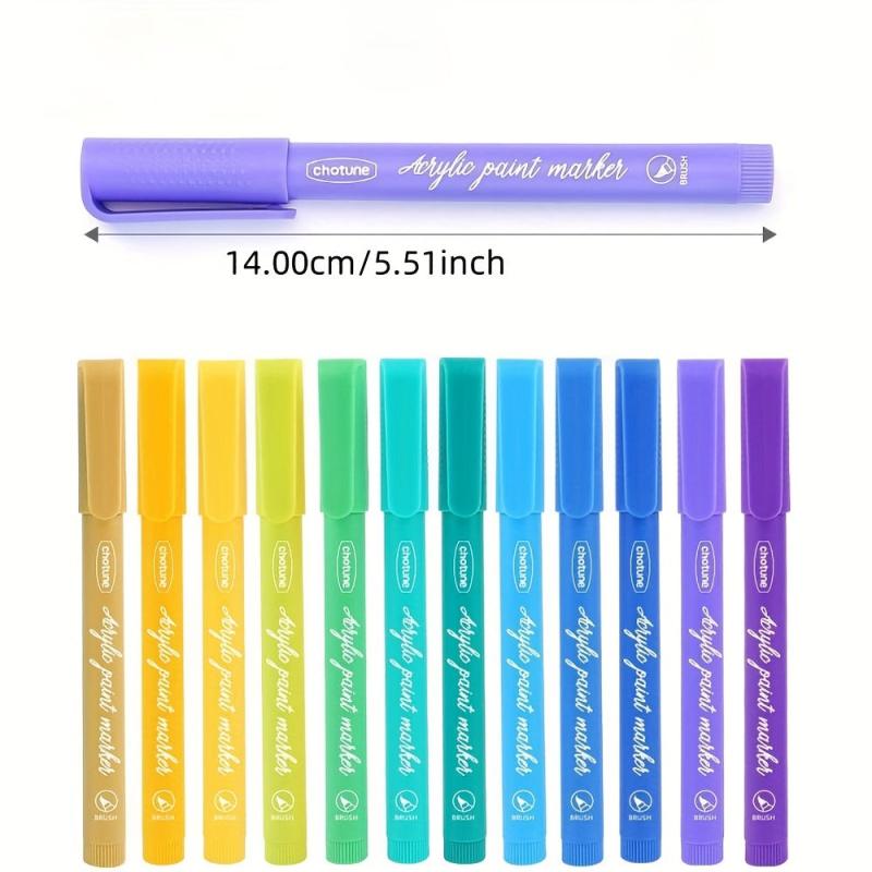 Water Powder Acrylic Marker Pen Set for DIY Painting