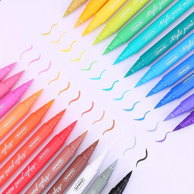 Water Powder Acrylic Marker Pen Set for DIY Painting