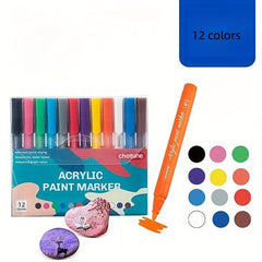 Water Powder Acrylic Marker Pen Set for DIY Painting