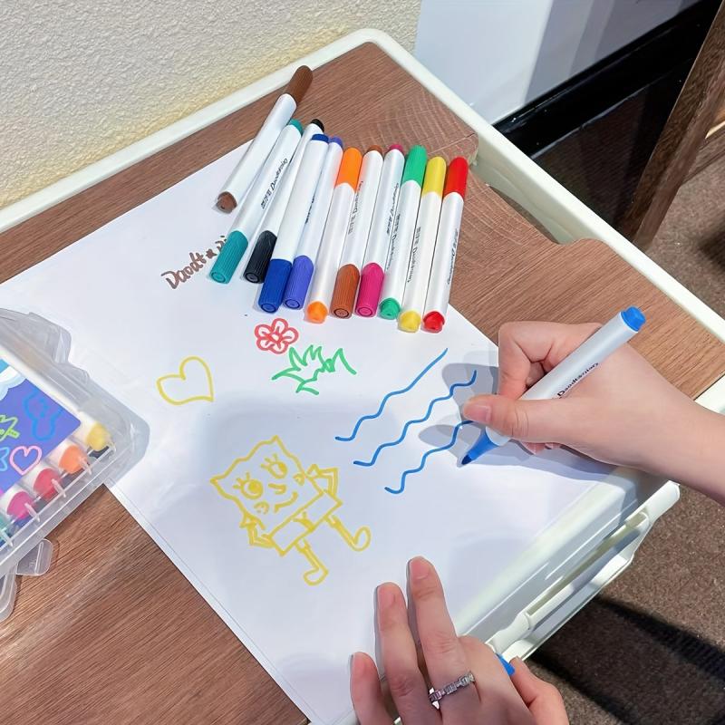 Water Floating Pen Whiteboard Pen Erasable Water based Marker Pen