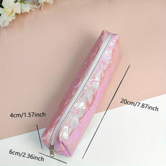 Pink Stationery Pencil Bag 9pcs Set for Kids