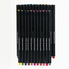 12pcs 24pcs Hook Line Extremely Fine Needle Tube Pen Set