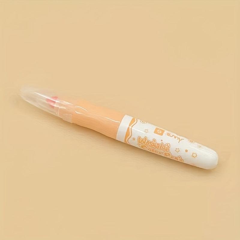 Watercolor Pen Thick Rod Large Capacity Double-ended Cap Marker Pen