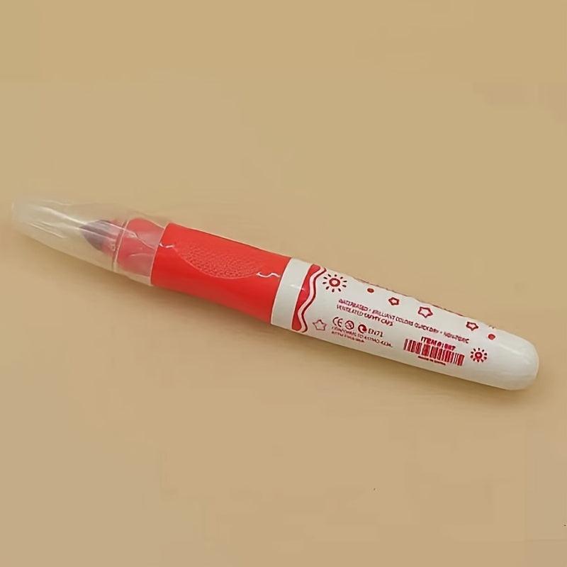 Watercolor Pen Thick Rod Large Capacity Double-ended Cap Marker Pen