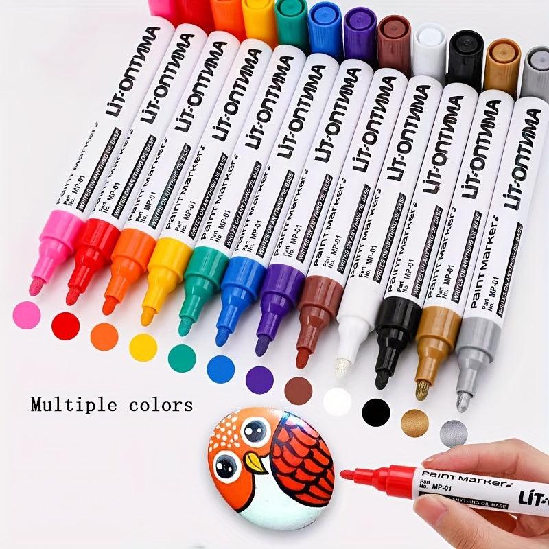 Paint Pen Low Odor Non fading Tire Pen 3pcs set