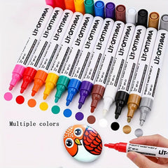 Paint Pen Low Odor Non fading Tire Pen 3pcs set