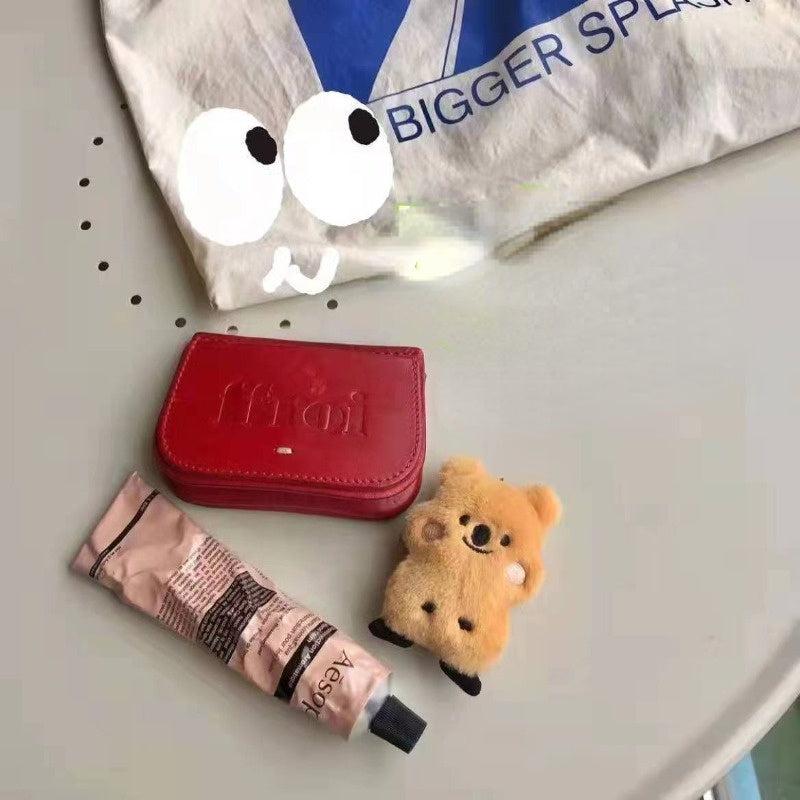 South Korea Ins Doll Plush Toy Kangaroo Koala Key Chain Pendant