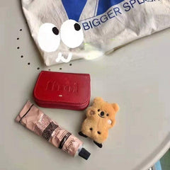 South Korea Ins Doll Plush Toy Kangaroo Koala Key Chain Pendant