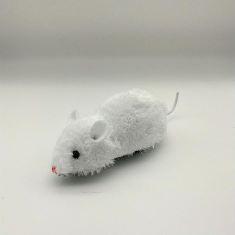 Random Rebound Inertia Plush Little Mouse Pet Toy