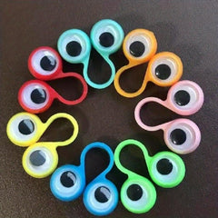 Eye Finger Puppets Plastic Rings With Eyes Prank Toys Fun Games