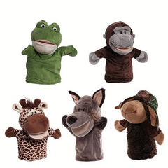 Cartoon Animal Hand Puppet Doll Parent-child Interaction Props