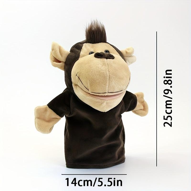 Cute Cartoon Animal Plush Hand Puppet Toy for Storytelling