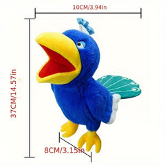 Owl Plush Toy Peacock Hand Puppet Doll