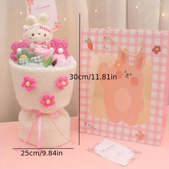 Christmas Doll Plush Toy Bouquet Stuffed Toy for Her