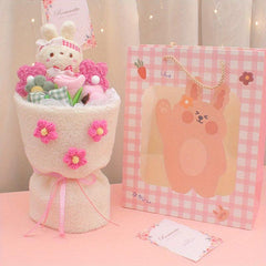 Christmas Doll Plush Toy Bouquet Stuffed Toy for Her