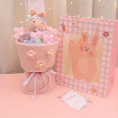 Christmas Doll Plush Toy Bouquet Stuffed Toy for Her