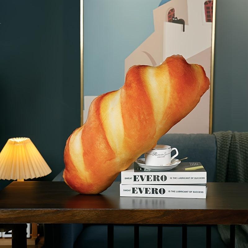12.99in European Milk Fragrance Bread Plush Toy