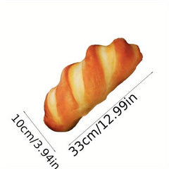 12.99in European Milk Fragrance Bread Plush Toy