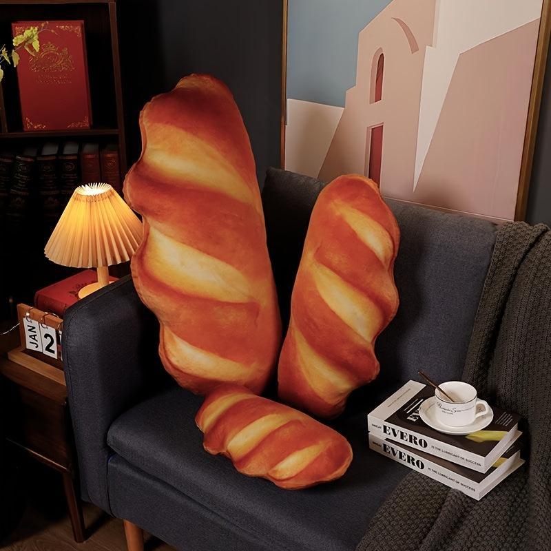 12.99in European Milk Fragrance Bread Plush Toy