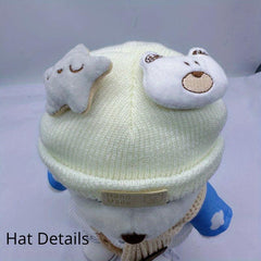 Movable Plush Bear Doll Clothes Set